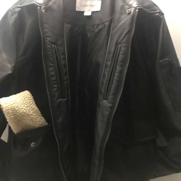 Calvin Klein brand new Leather jacket - Picture 5 of 5